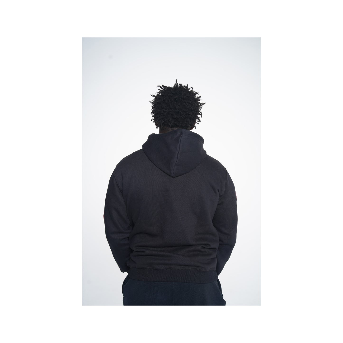 High On Stress Hoodie-Black